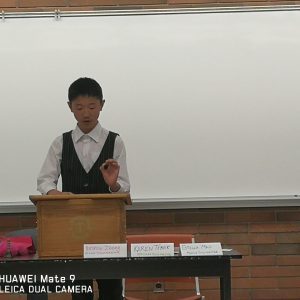 Public Speaking (Pre-beginner Levels:6-11 years old)